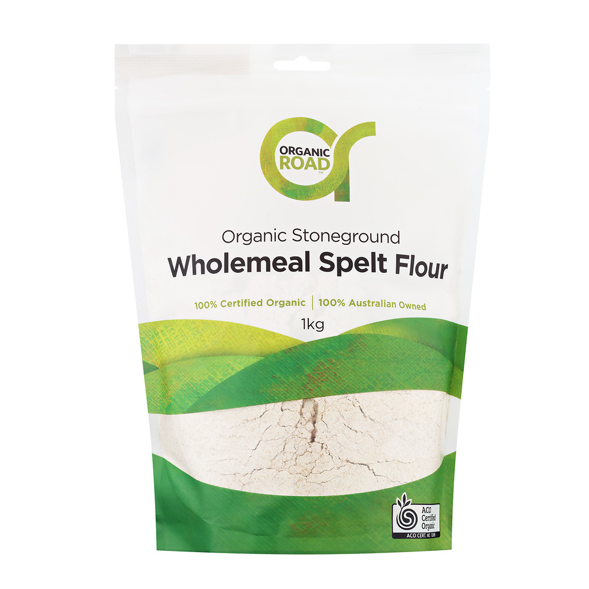 Organic Road Organic Stoneground Wholemeal Spelt Flour (1kg)